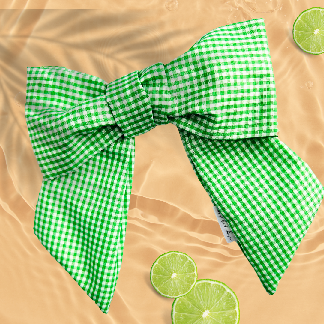 Aria Gingham Bow