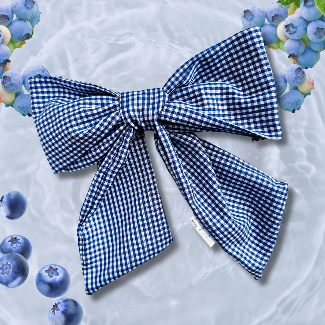 Chloe Gingham Bow