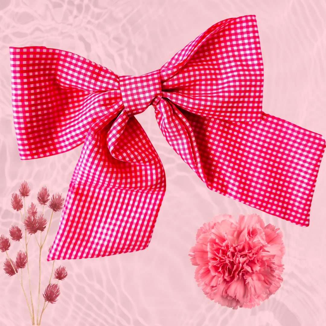 Ella Gingham Bow