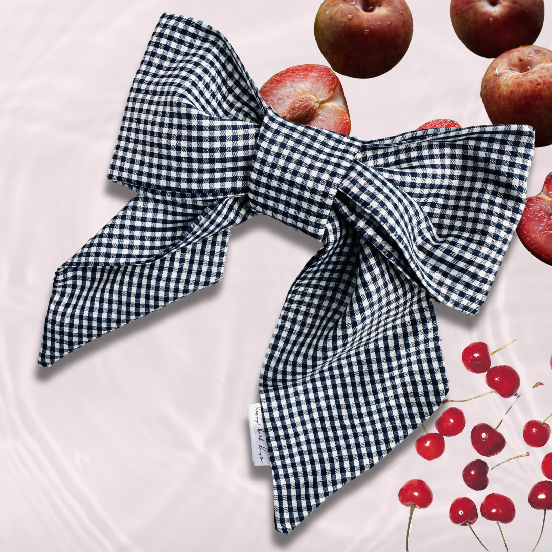 Hazel Gingham Bow