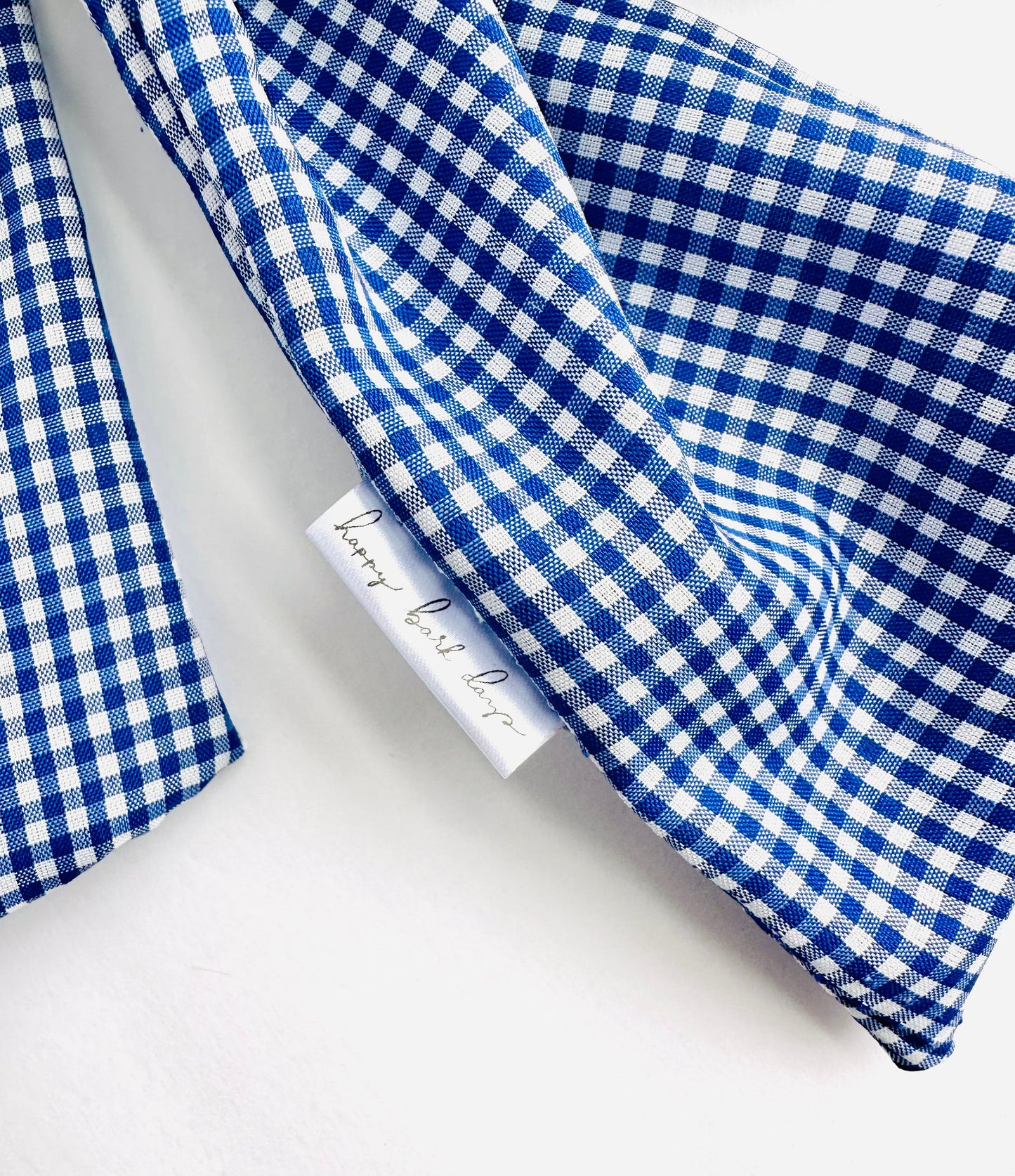 Chloe Gingham Bow