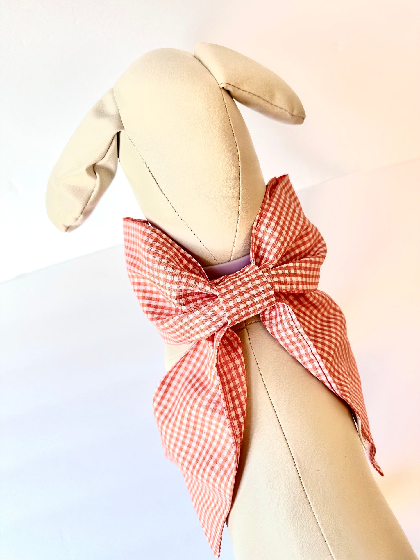 Amelia Gingham Bow