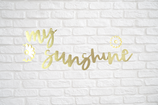 My Sunshine Banner